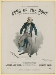 Canção da gota, Lawreen e Oxenford, Odoardo Barri